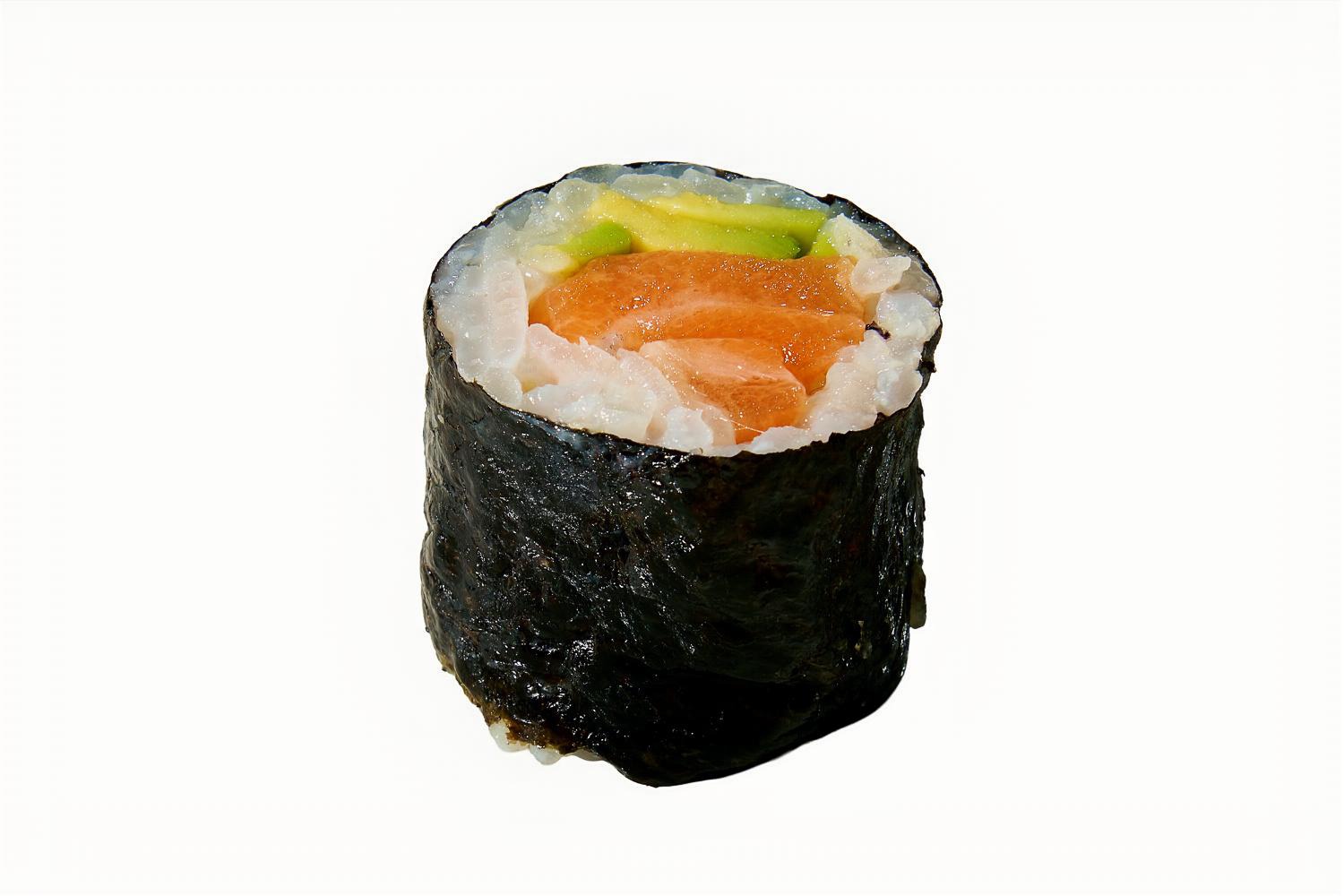 Maki salmón y aguacate