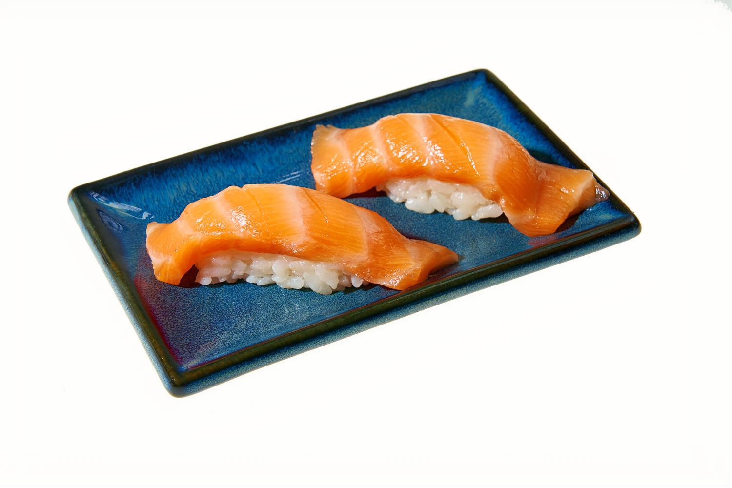 Nigiri salmón x2